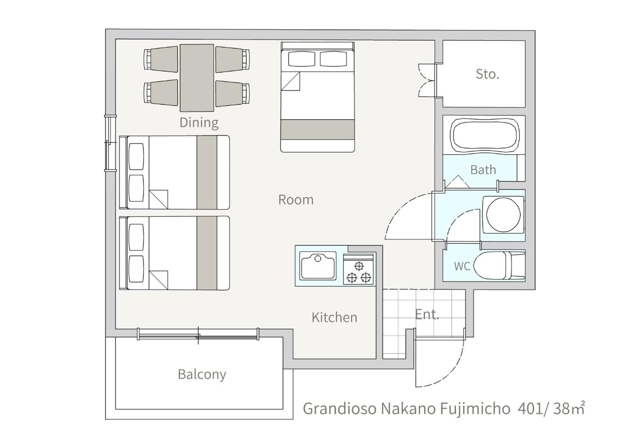 Green House Nakano Fujimicho - Vacation Stay 65992V Tokyo Eksteriør bilde